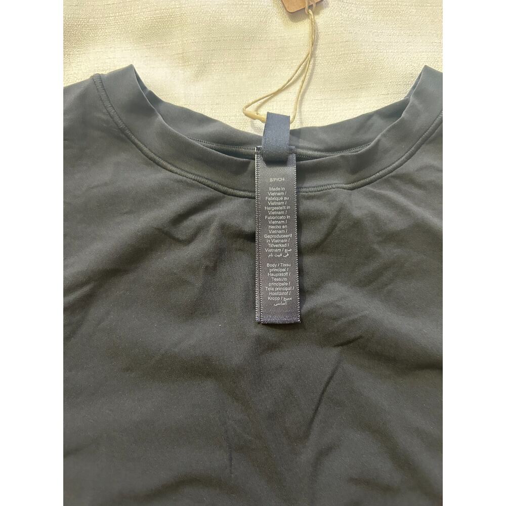 Skims NWT Fits Everybody Long Sleeve T-Shirt Graphite Size Small - Picture 7 of 8